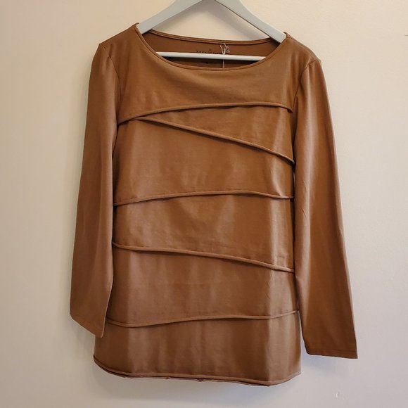 Neon Buddha Tops - Neon Buddha Beijing Long Sleeve Layered Tee Shirt (NWT)